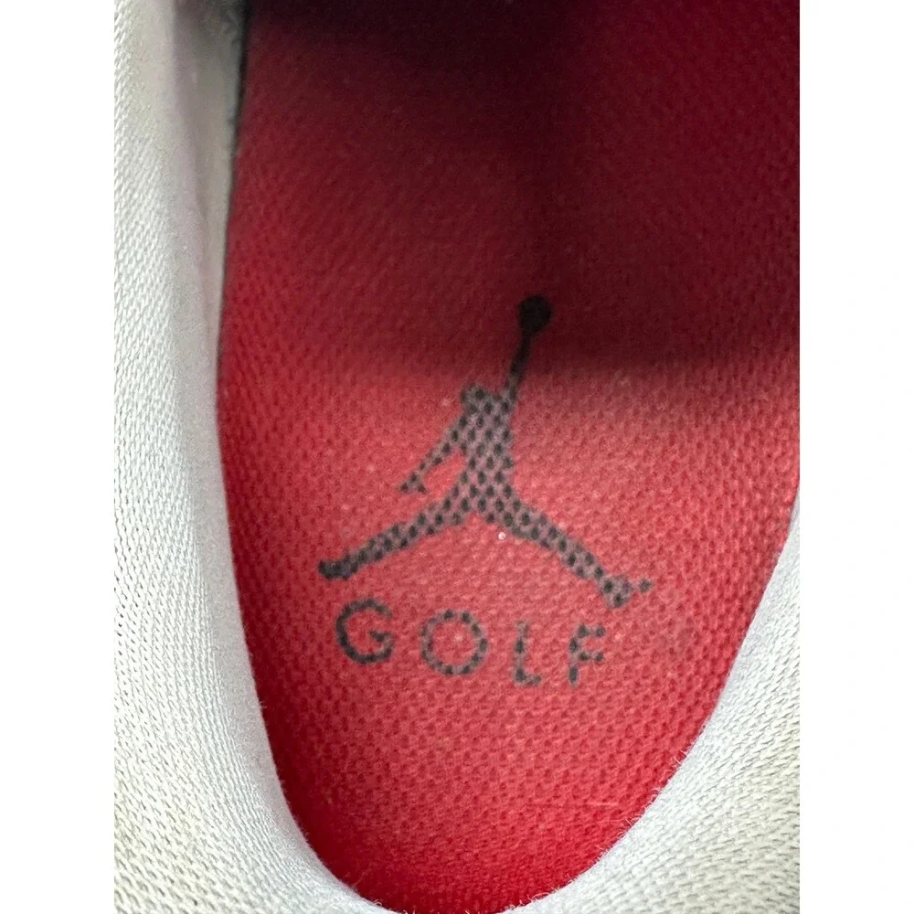 Jordan ADG Golf Shoes Size 11.5 White Cement Elephant Print AR7995-100